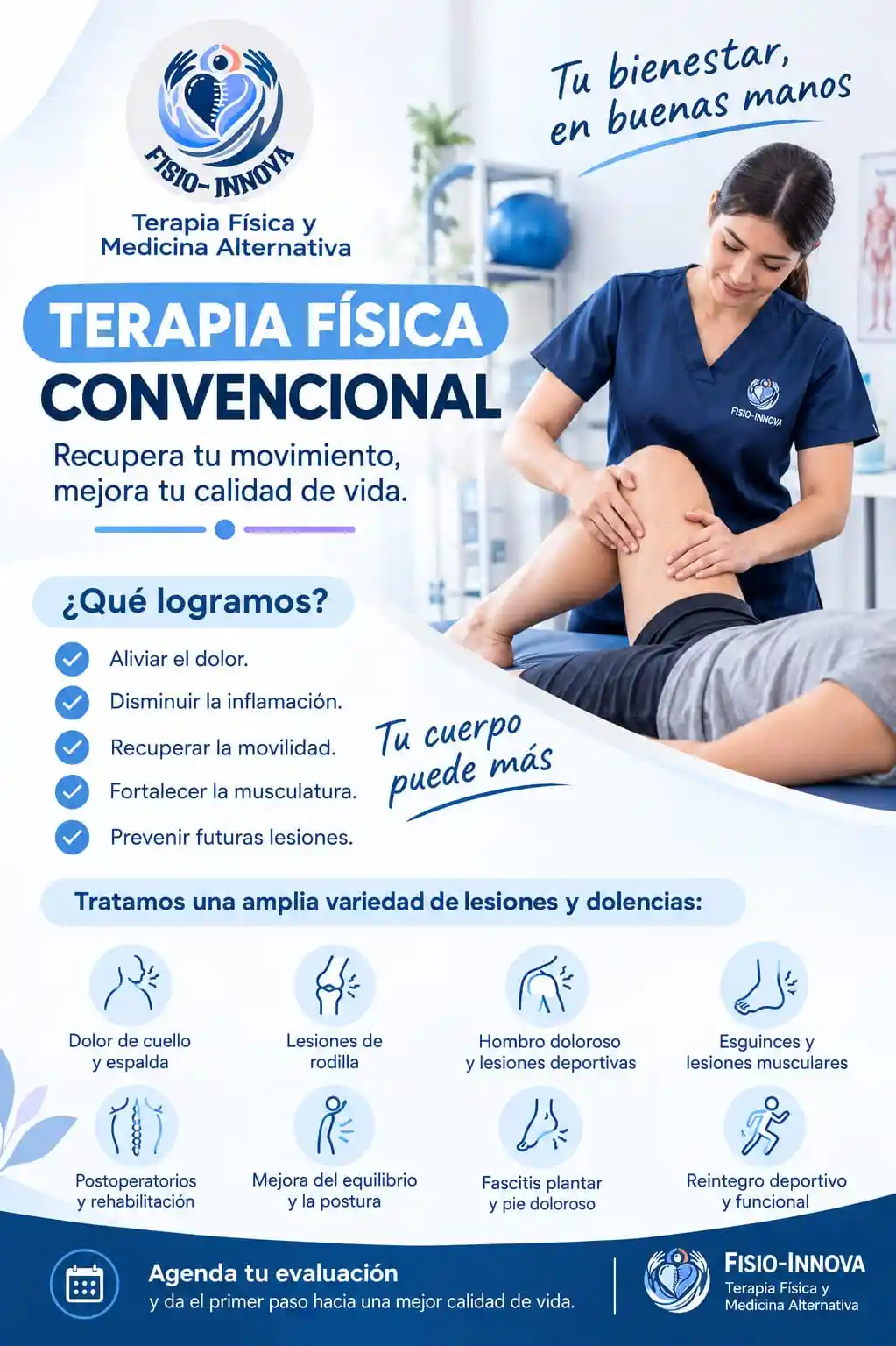 Sesion de terapia fisica y rehabilitacion